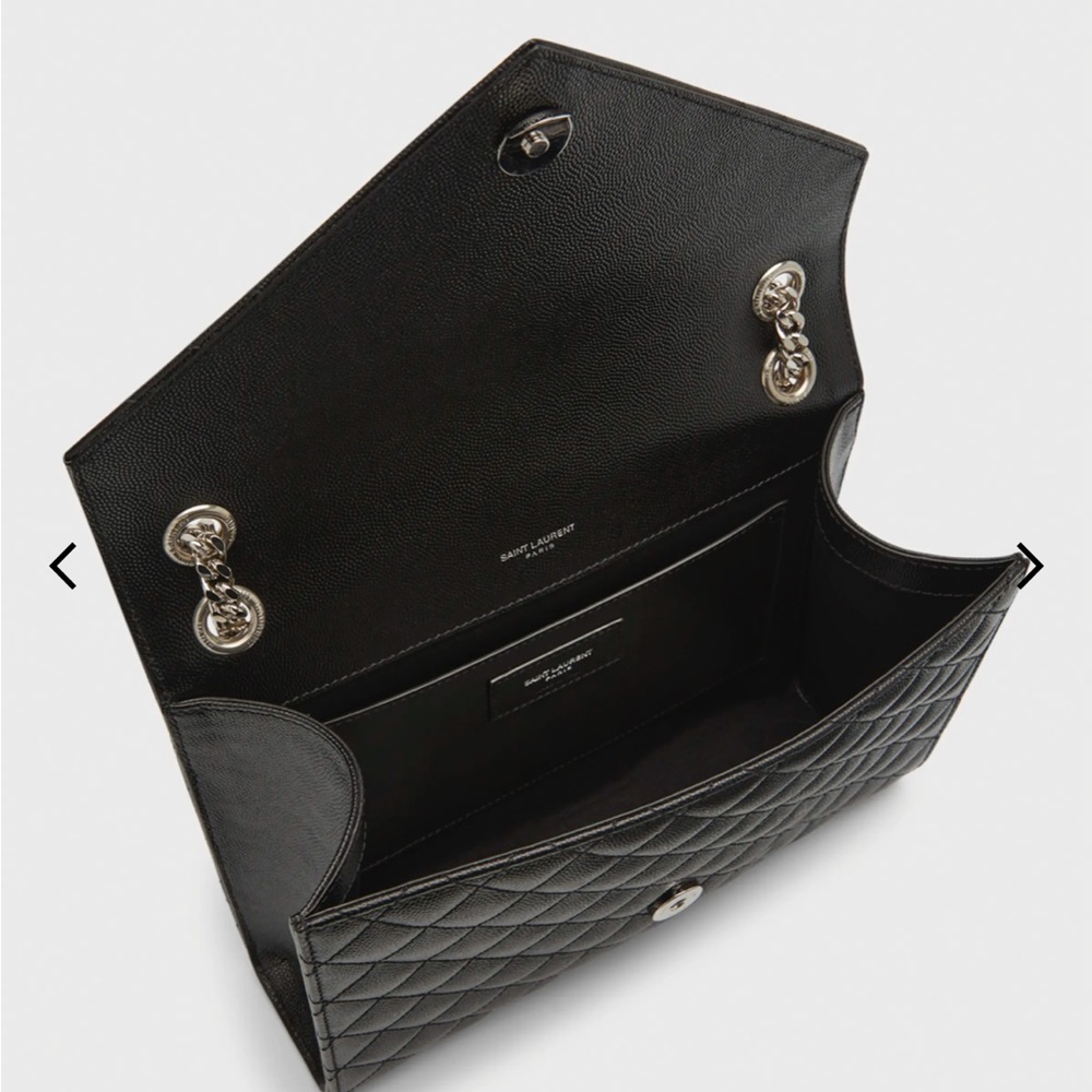 💯Auth BNIB YSL Medium Tri-Quilted Matelasse Bag - Picture 2 of 13